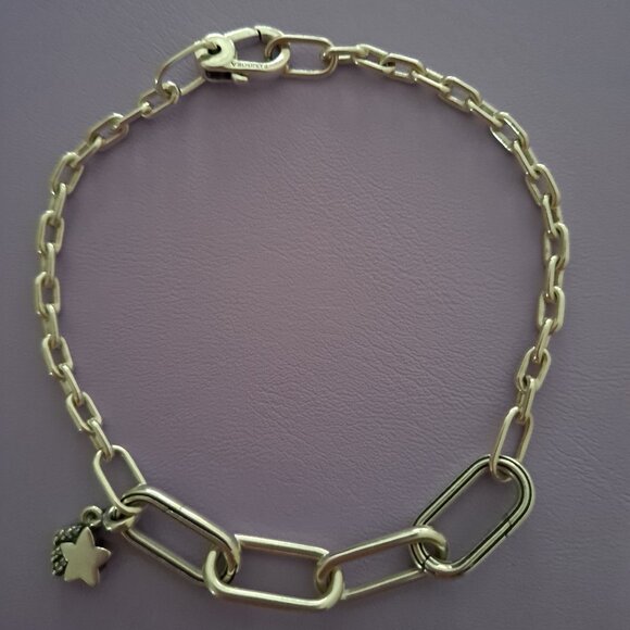 Pandora ME XS Link Bracelet with mini star charm - Picture 1 of 7